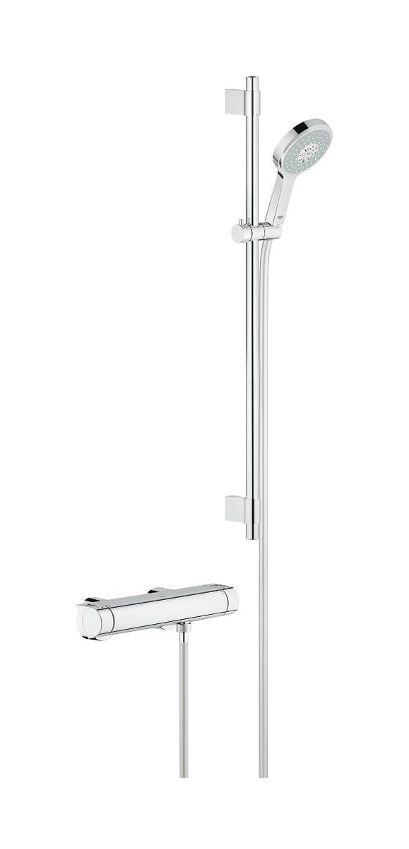 Grohe Grohtherm 2000 zuhanycsaptelep fal igen StarLight Chrome 34482001