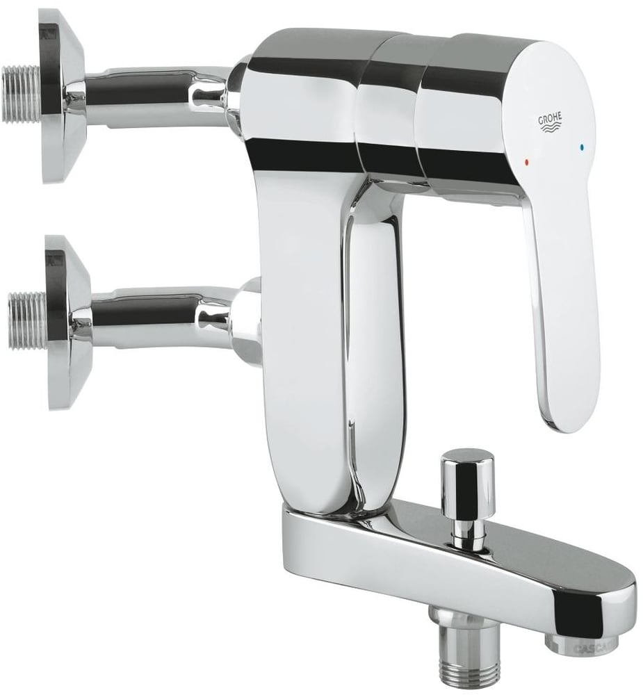 Grohe Eurostyle Cosmopolitan kád és zuhany csaptelep fali StarLight Chrome 23302000