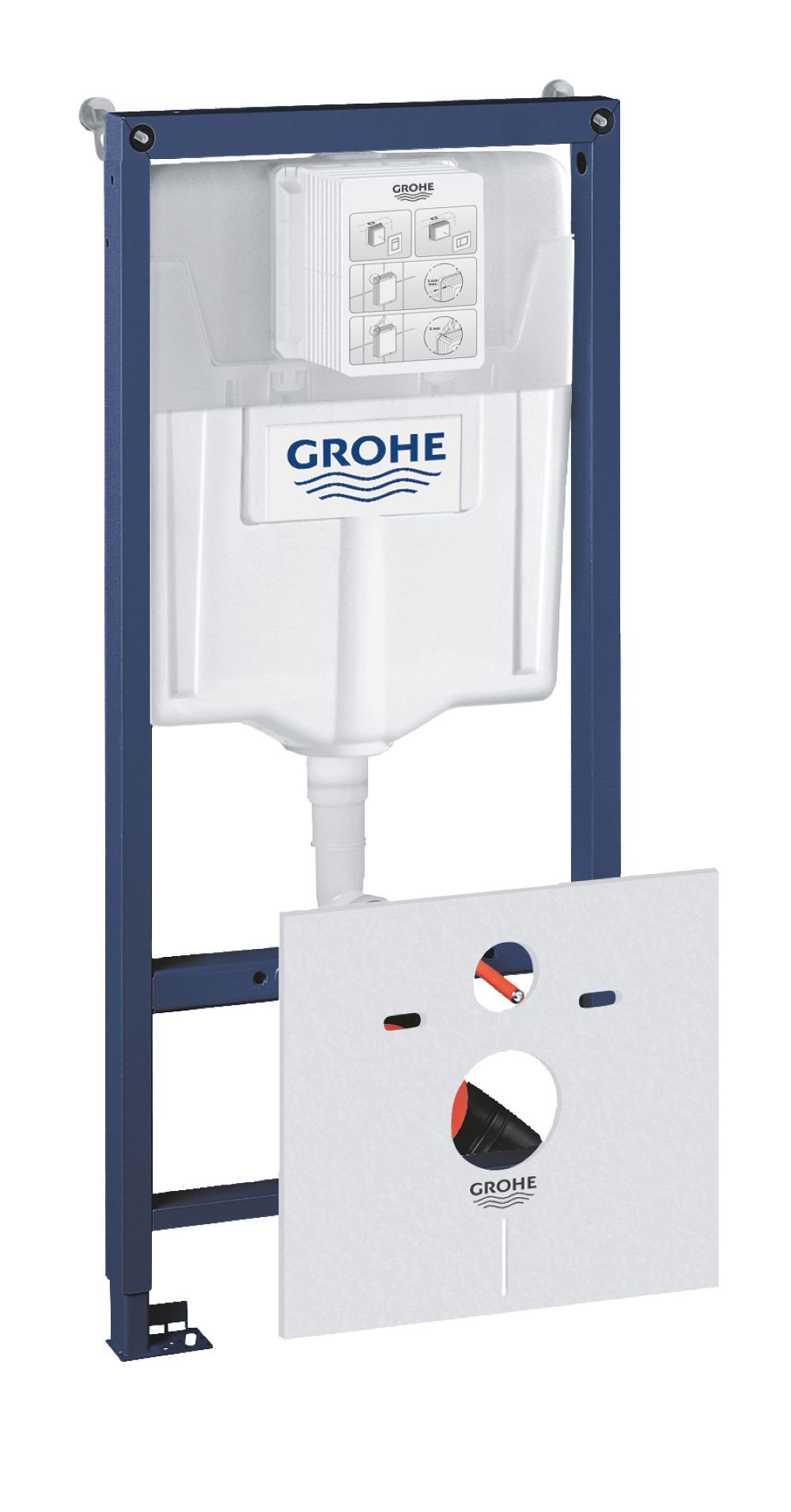 Grohe Rapid SL beépíthető keret függő csészéhez 38539001