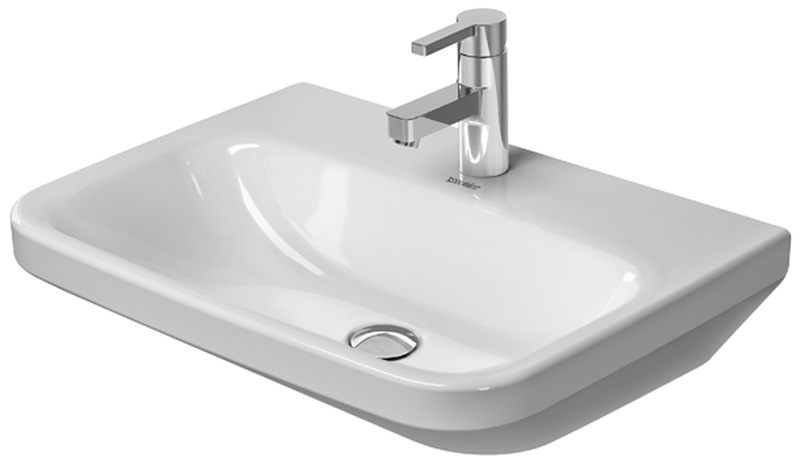 Duravit DuraStyle mosdótál 60x44 cm négyszögletes klasszikus fehér 2324600070