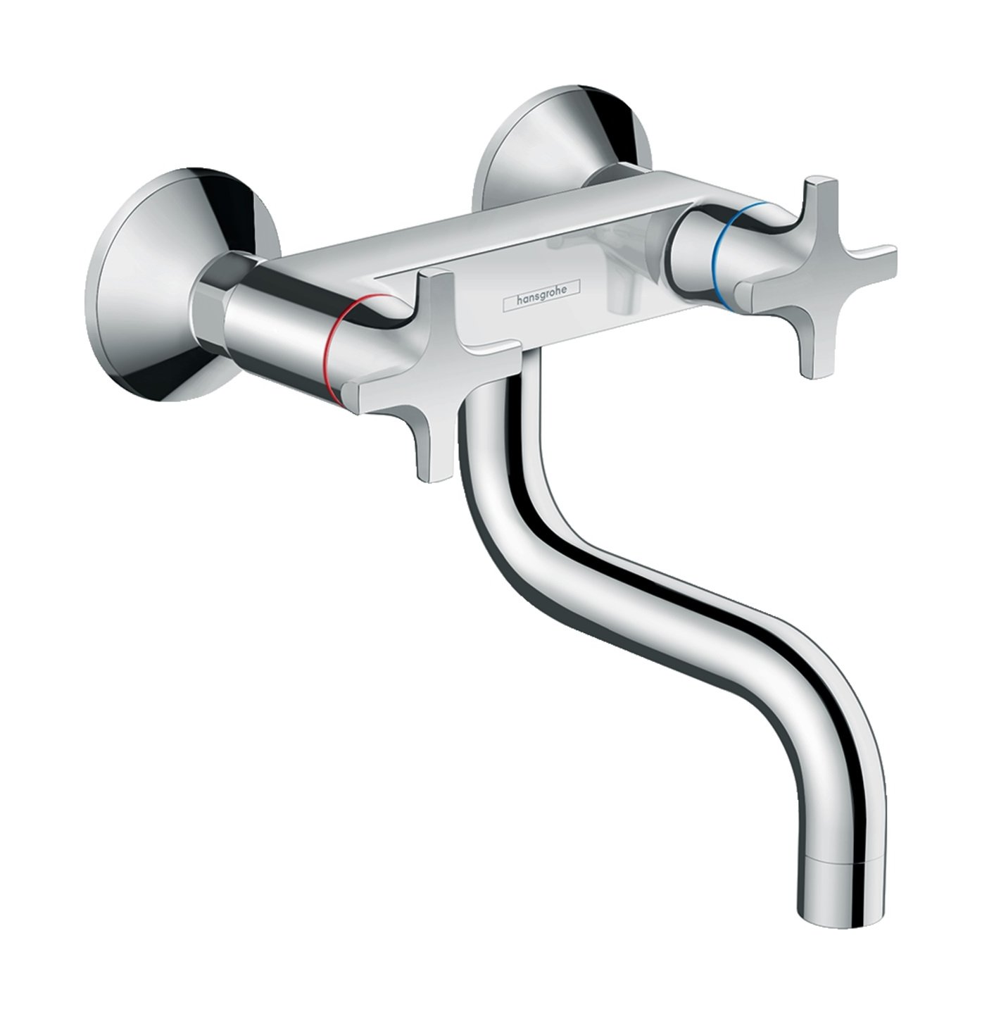 Hansgrohe Logis konyhai csaptelep fali króm 71287000