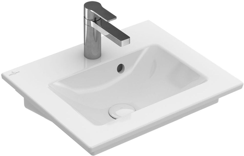 Villeroy & Boch Venticello mosdótál 50x42 cm négyszögletes klasszikus-beépíthető fehér 412450R1