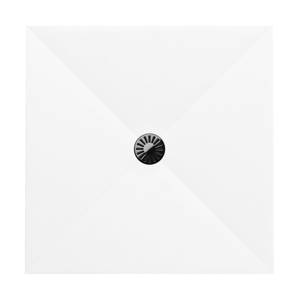 Schedpol De Luxe négyzet alakú zuhanytálca 90x90 cm fehér 3.040