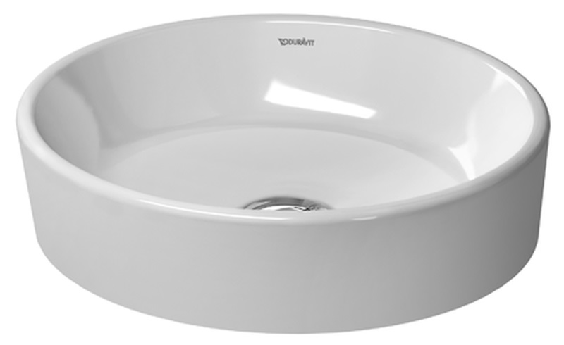 Duravit Starck 2 mosdótál 43.5x39.5 cm ovális mosdótálak fehér 2321440000