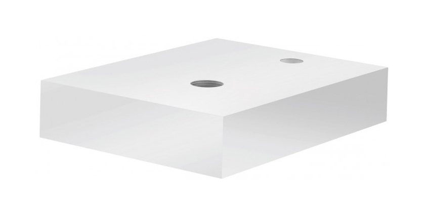 Kludi Plus blat podumywalkowy 40,5 cm biały 49CM143