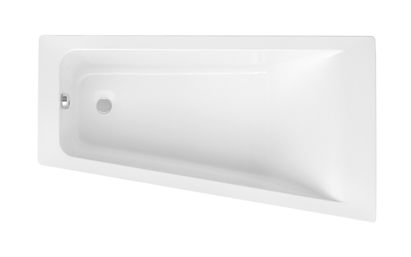 Roca Easy sarokkád 150x80 cm jobboldali fehér A248406000