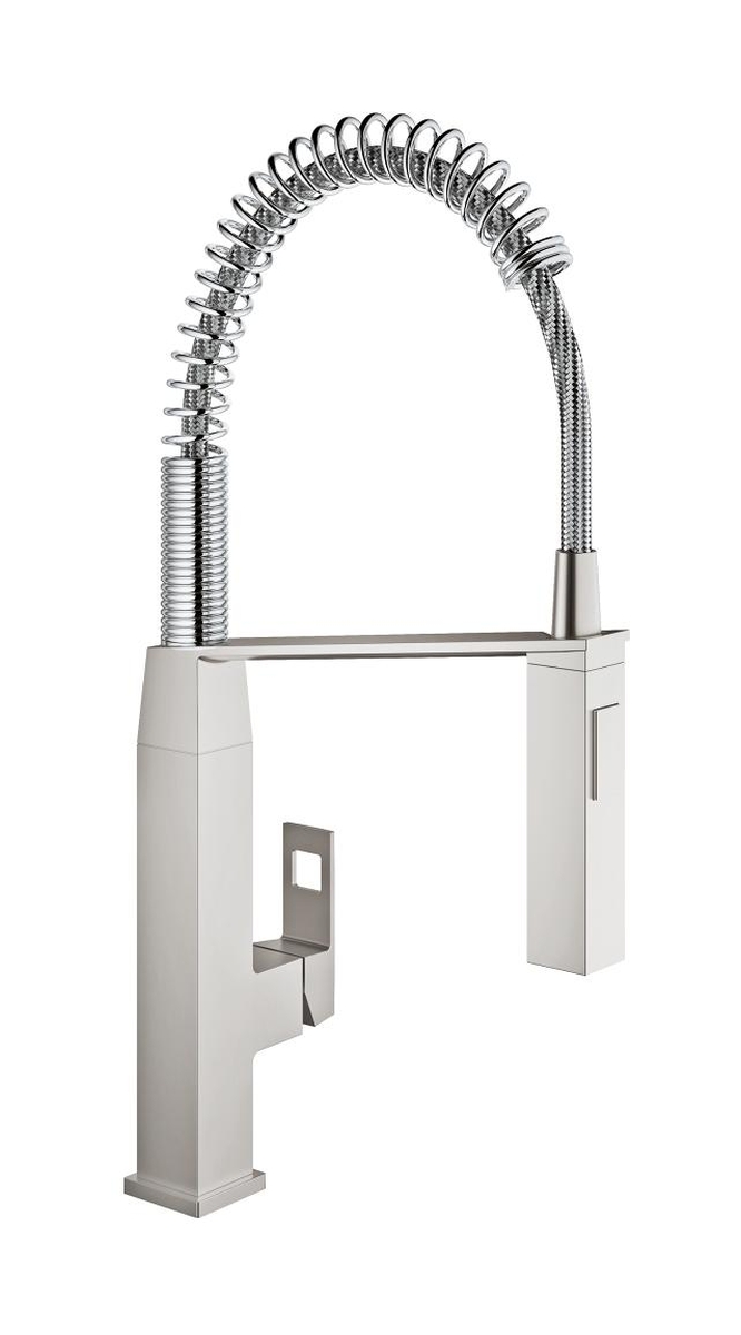 Grohe Eurocube konyhai csaptelep álló SuperSteel 31395DC0