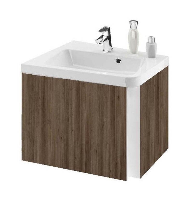 Ravak 10° szekrény 65x53.5x50 cm Függesztett, mosdó alatti dió X000000747