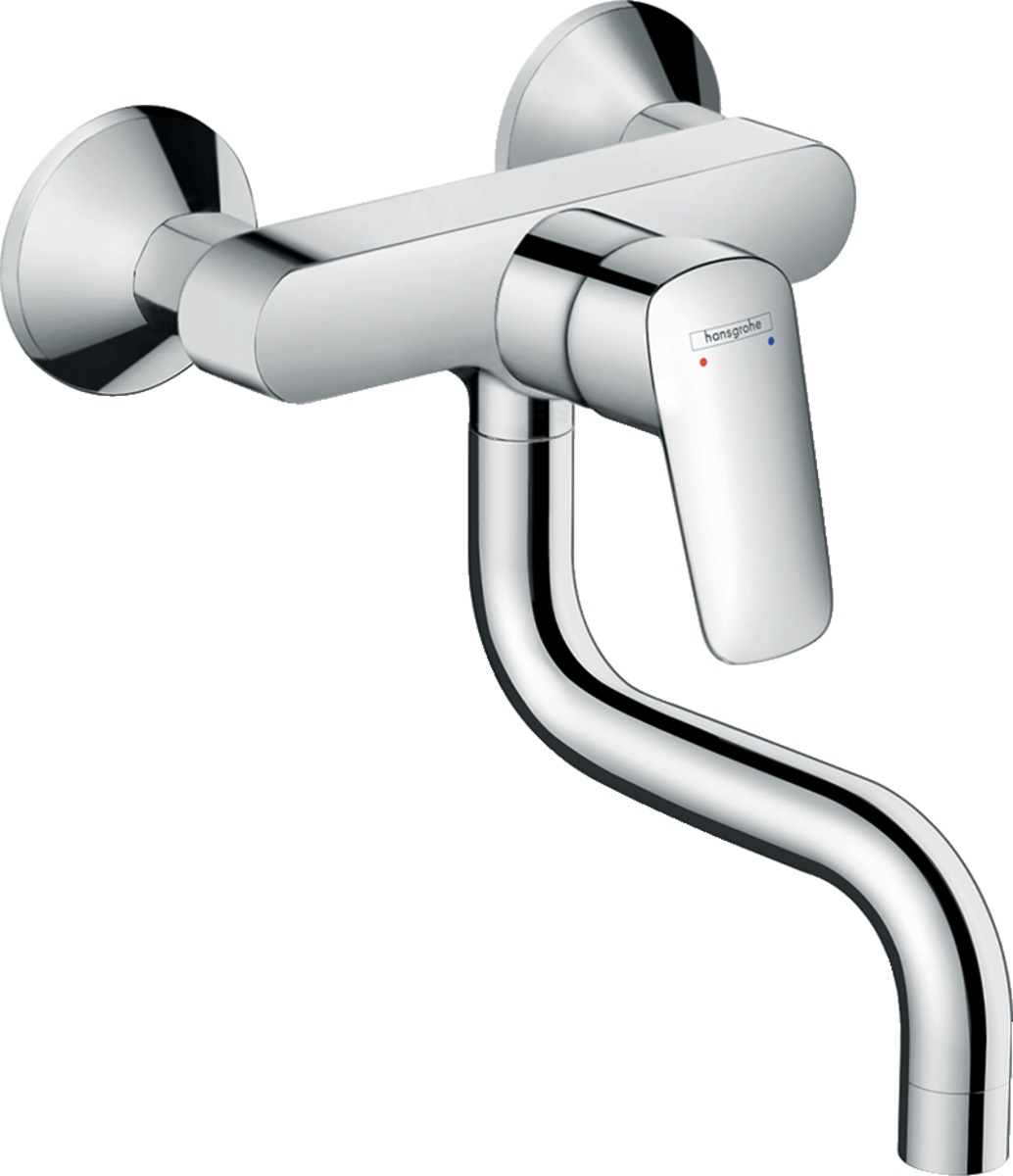 Hansgrohe Logis konyhai csaptelep fali króm 71836000