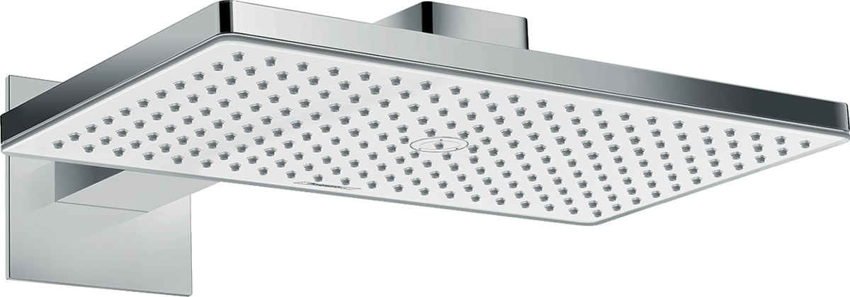 Hansgrohe Rainmaker Select fejzuhany 46.6x27 cm négyszögletes króm-fehér 24013400
