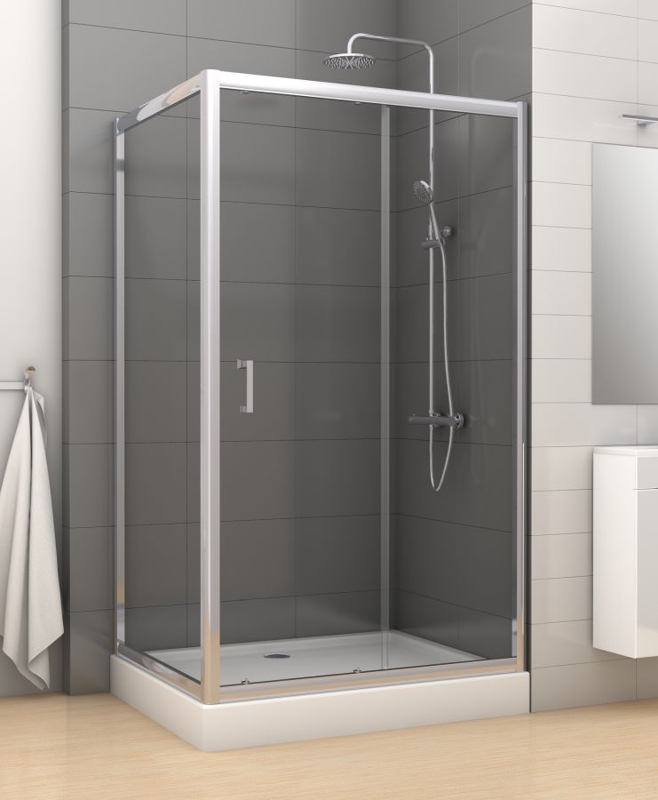 New Trendy Varia zuhanykabin 120x80 cm négyszögletes / D-0059A/D-0044B