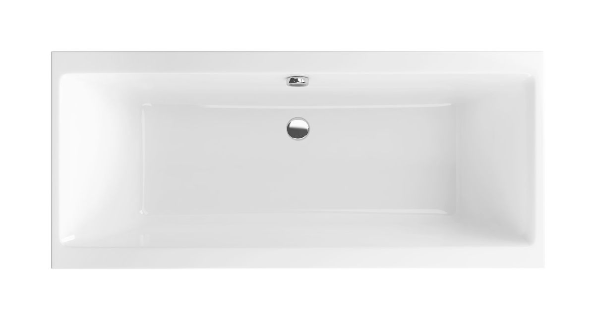 Excellent Pryzmat egyenes kád 170x75.5 cm fehér WAEX.PRY17WHS