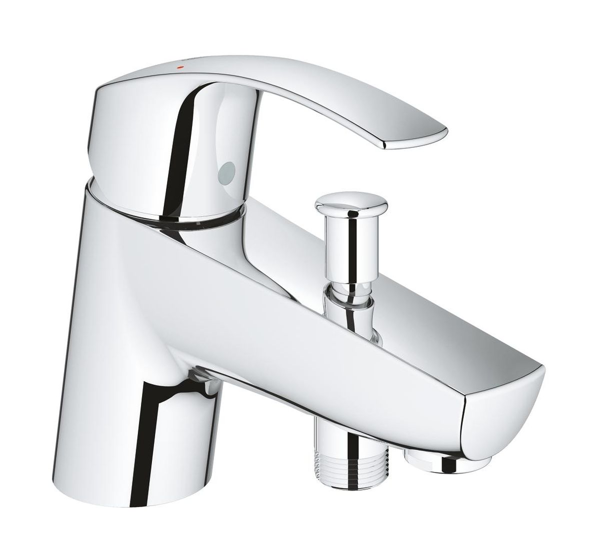 Grohe Eurosmart kád és zuhany csaptelep fürdőkád fölé StarLight Chrome 33412002