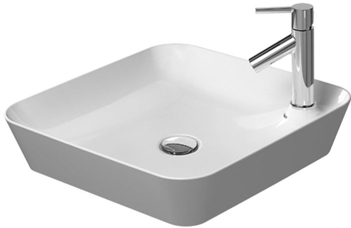 Duravit Cape Cod mosdótál 46x46 cm négyzet mosdótálak fehér 23404600001