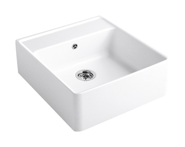 Villeroy & Boch Single-Bowl Sink kerámia mosogató 63x59.5 cm fehér 632061R1