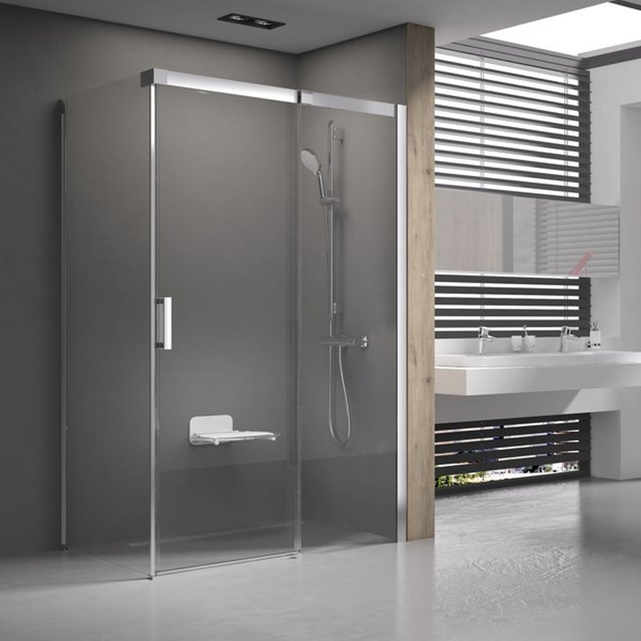 Ravak Matrix zuhanykabin 120x80 cm négyszögletes alumínium fényes/átlátszó üveg 0WPG4C00Z1