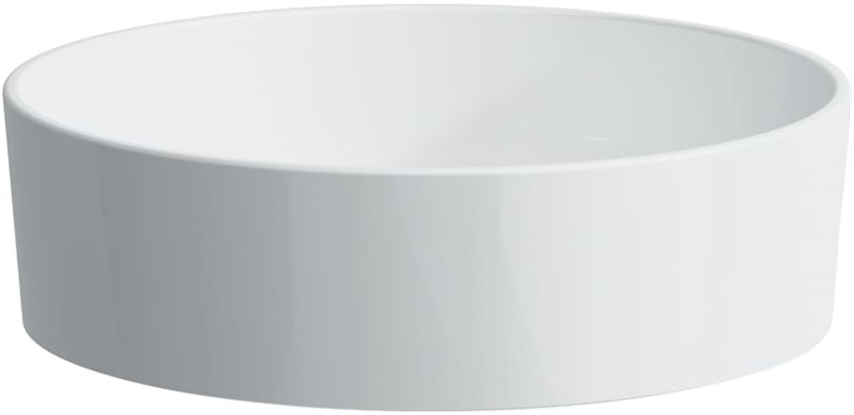 Laufen Kartell mosdótál 42x42 cm kerek mosdótálak fehér H8123310001121