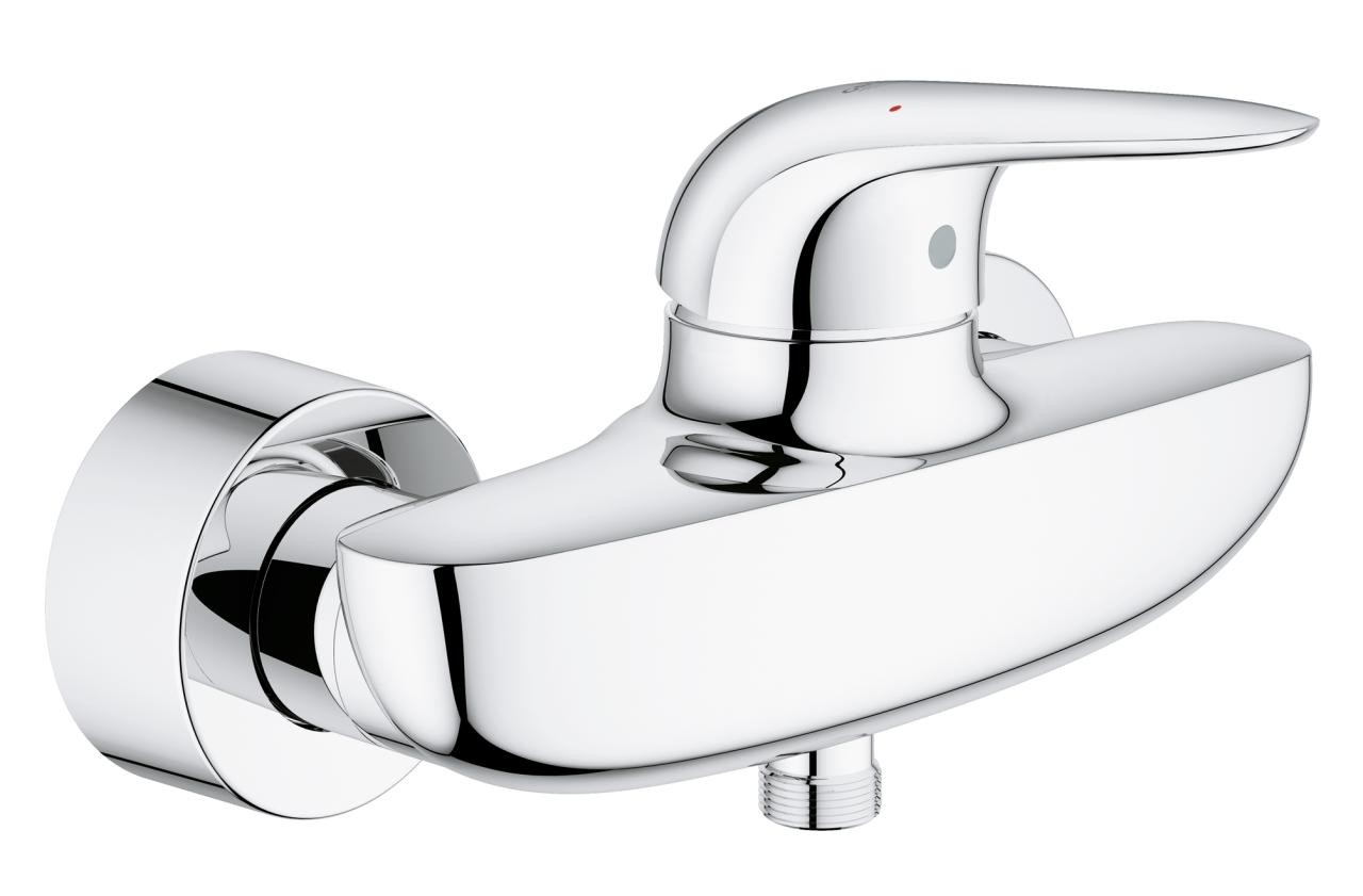 Grohe Eurostyle New zuhanycsaptelep fal StarLight Chrome 23722003