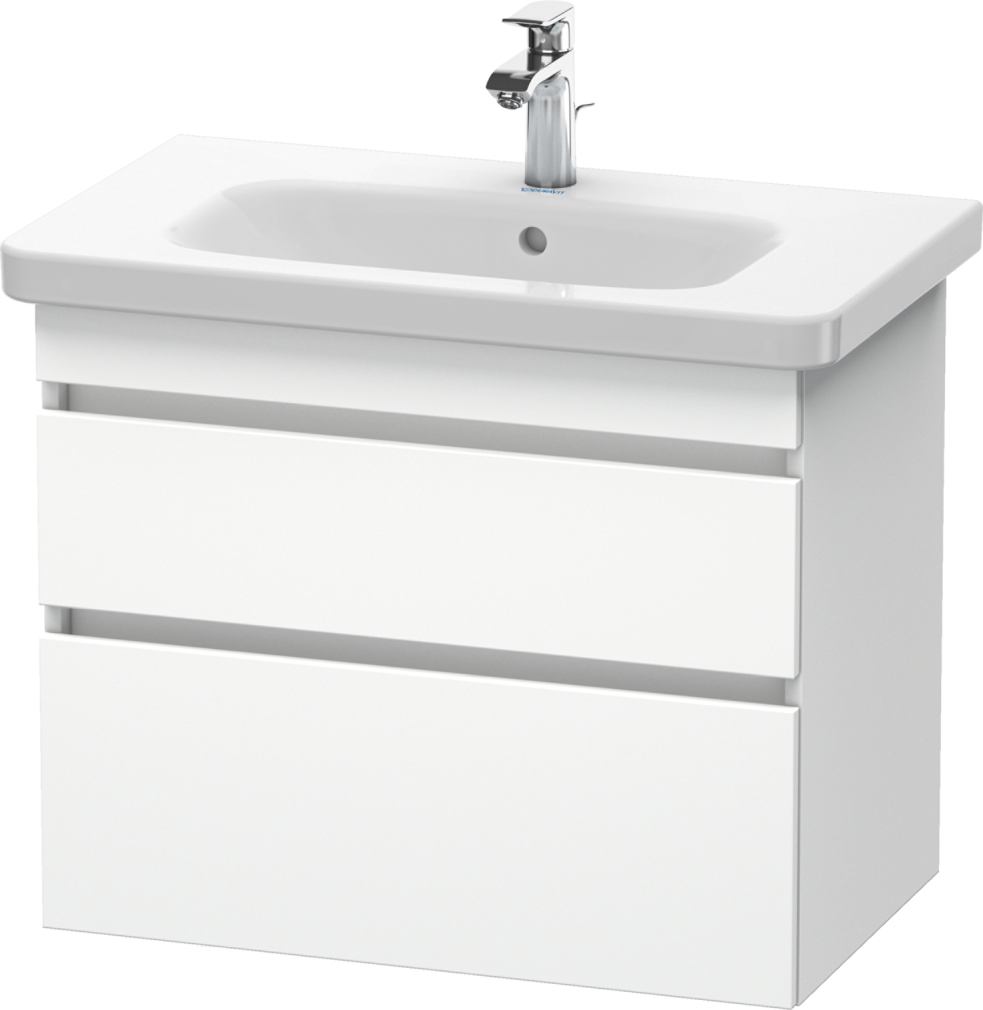 Duravit DuraStyle szekrény 73x44.8x61 cm Függesztett, mosdó alatti fehér DS648101818