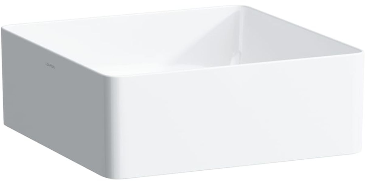 Laufen Living Square mosdótál 36x36 cm négyzet mosdótálak fehér fényes H8114330001121