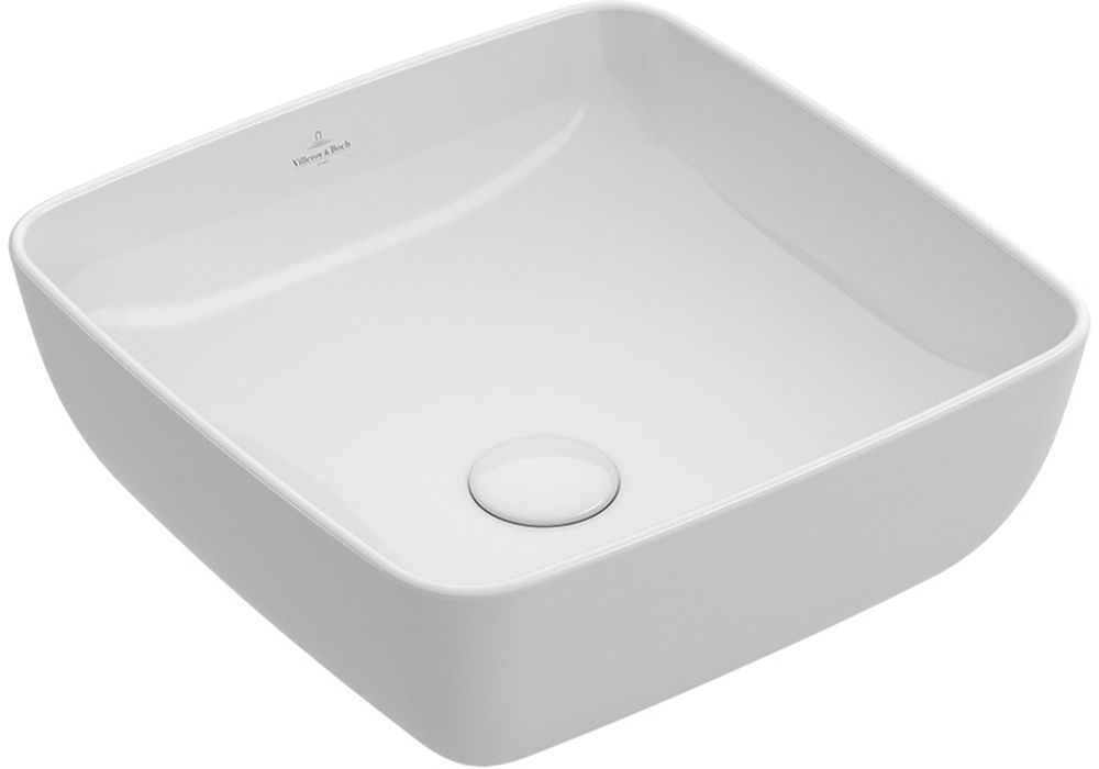 Villeroy & Boch Artis mosdótál 41x41 cm négyzet mosdótálak fehér 417841R1