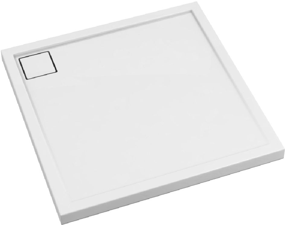 Schedpol Omega négyzet alakú zuhanytálca 80x80 cm fehér 3.0458