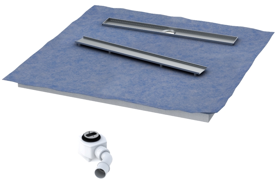 Schedpol Base csempe alatti zuhanytálca 80 cm 10.001/OLKB/CE
