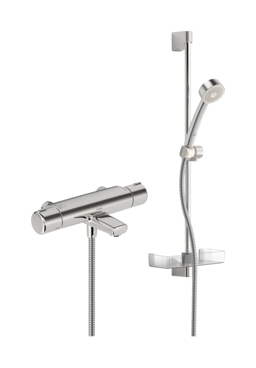 Oras Nova kád és zuhany szett fal termosztáttal króm 7448