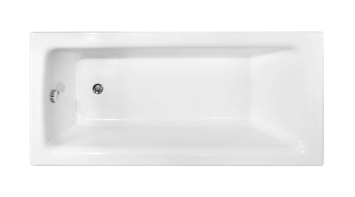 Besco Talia egyenes kád 170x75 cm fehér #WAT-170-PKP
