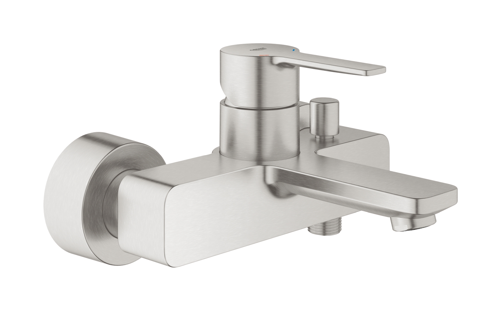 Grohe Lineare kád és zuhany csaptelep fali SuperSteel 33849DC1