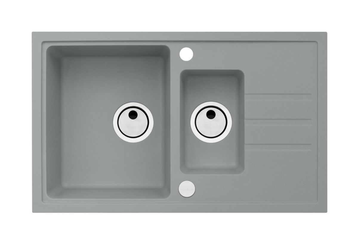 Alveus Intermezzo gránit mosogató 78x48 cm szürke/grafit/onix 1307081