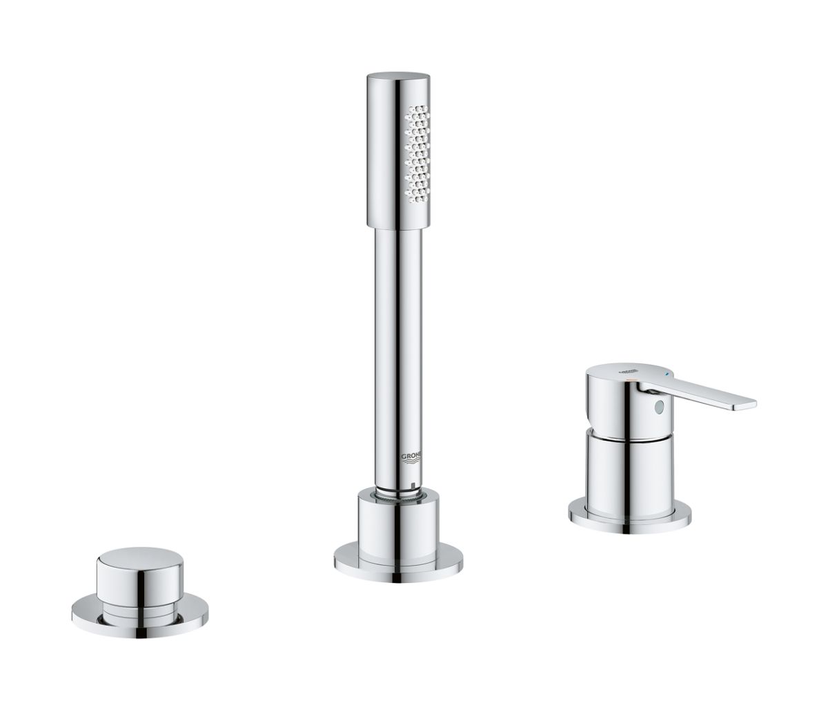 Grohe Lineare kád és zuhany csaptelep fürdőkád fölé StarLight Chrome 19965001