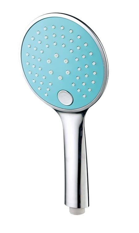 Invena Kameleon słuchawka prysznicowa chrom/turkusowa SC-D1-T39