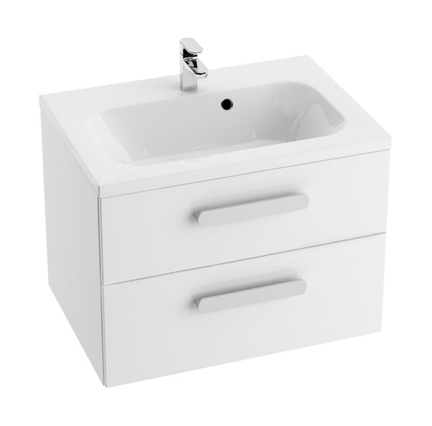 Ravak Chrome szekrény 80x49x50 cm Függesztett, mosdó alatti fehér X000000922