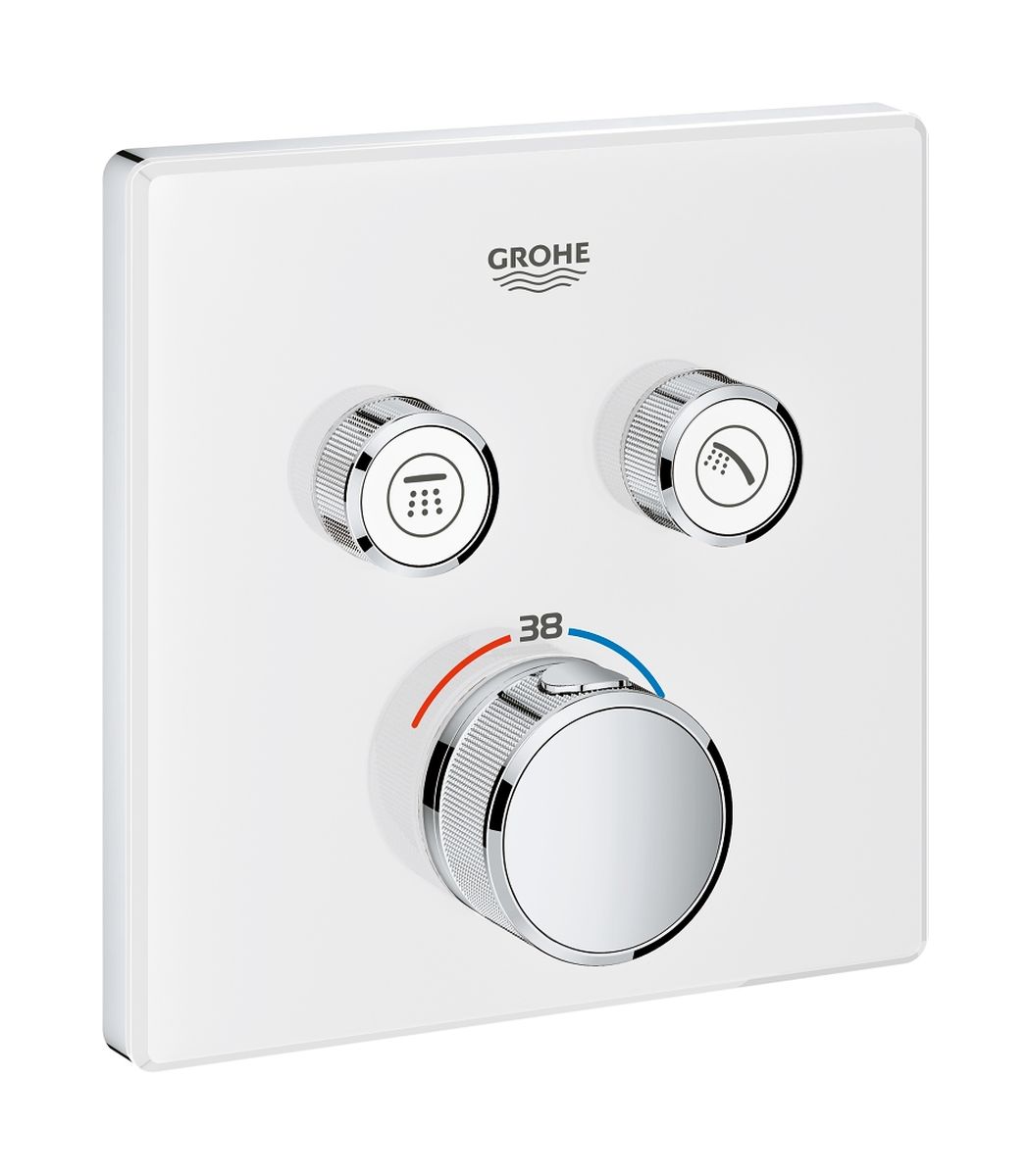 Grohe Grohtherm SmartControl kád és zuhany csaptelep süllyesztett igen fehér 29156LS0