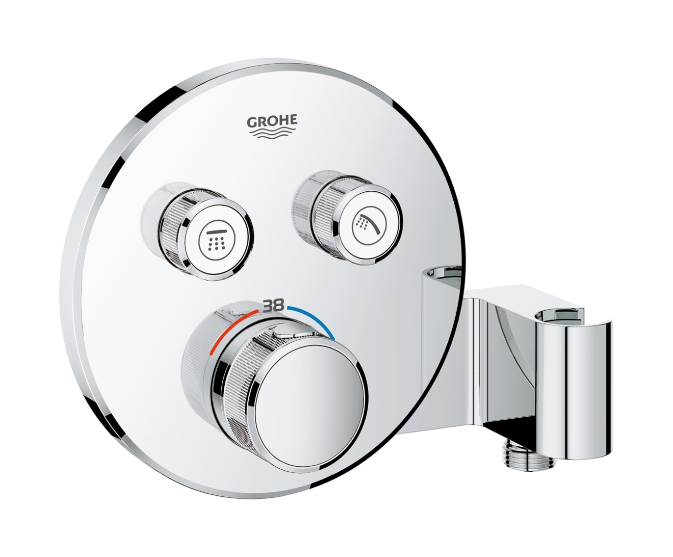 Grohe Grohtherm SmartControl kád és zuhany csaptelep süllyesztett igen króm 29120000