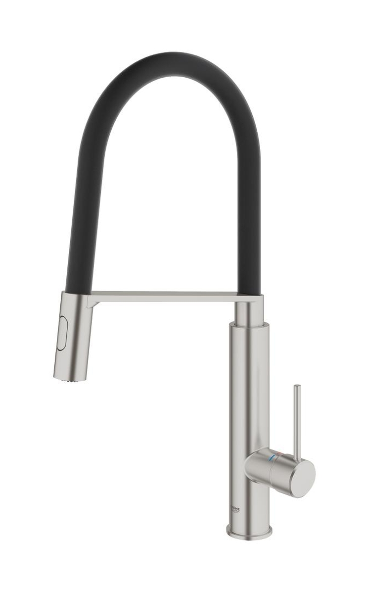 Grohe Concetto konyhai csaptelep álló SuperSteel 31491DC0