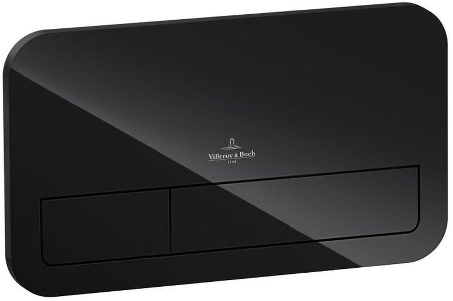 Villeroy & Boch ViConnect öblítő gomb WC-hez fekete 922400RB
