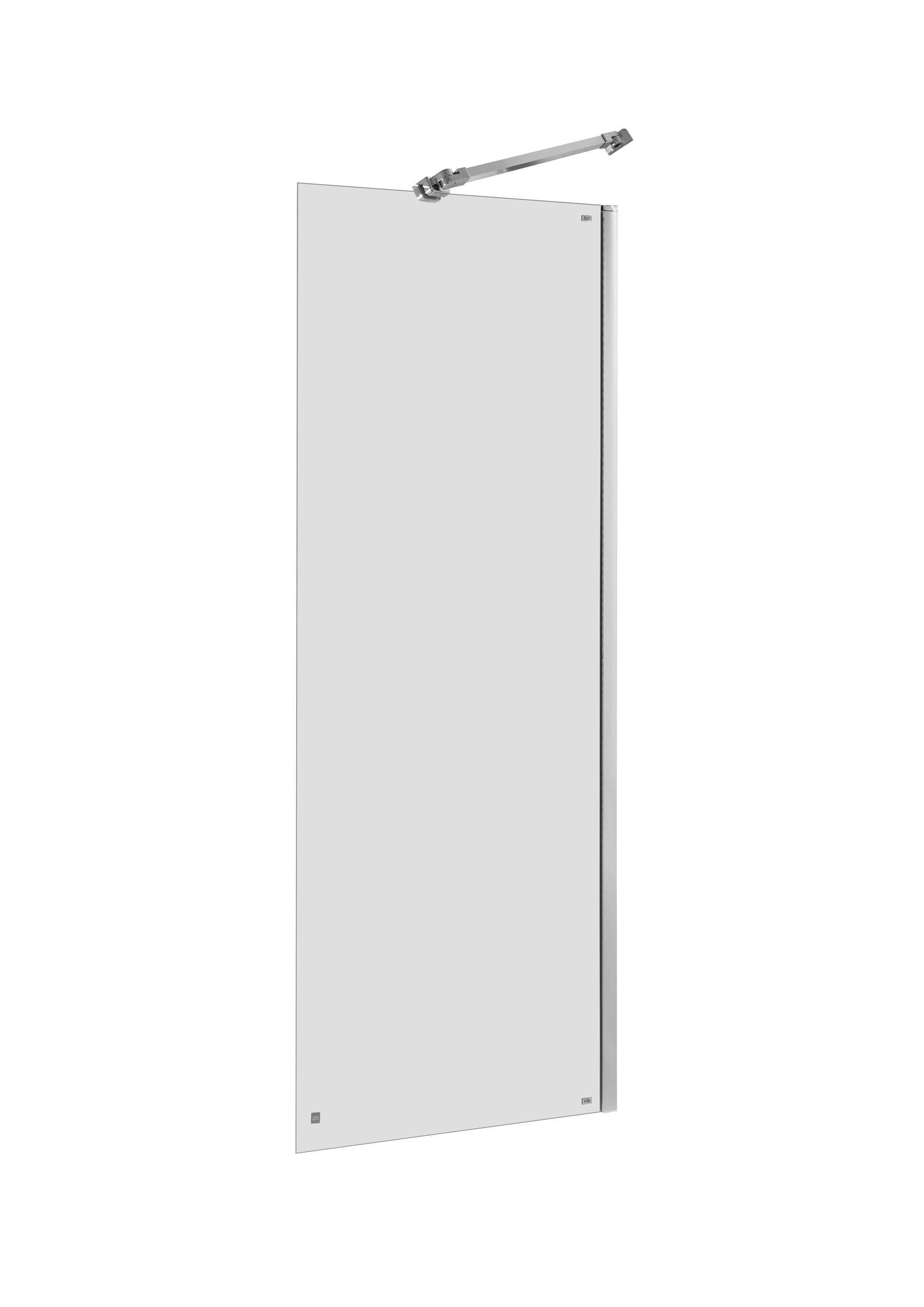 Roca Capital zuhanyfal 70 cm króm fényes/átlátszó üveg AM4407012M