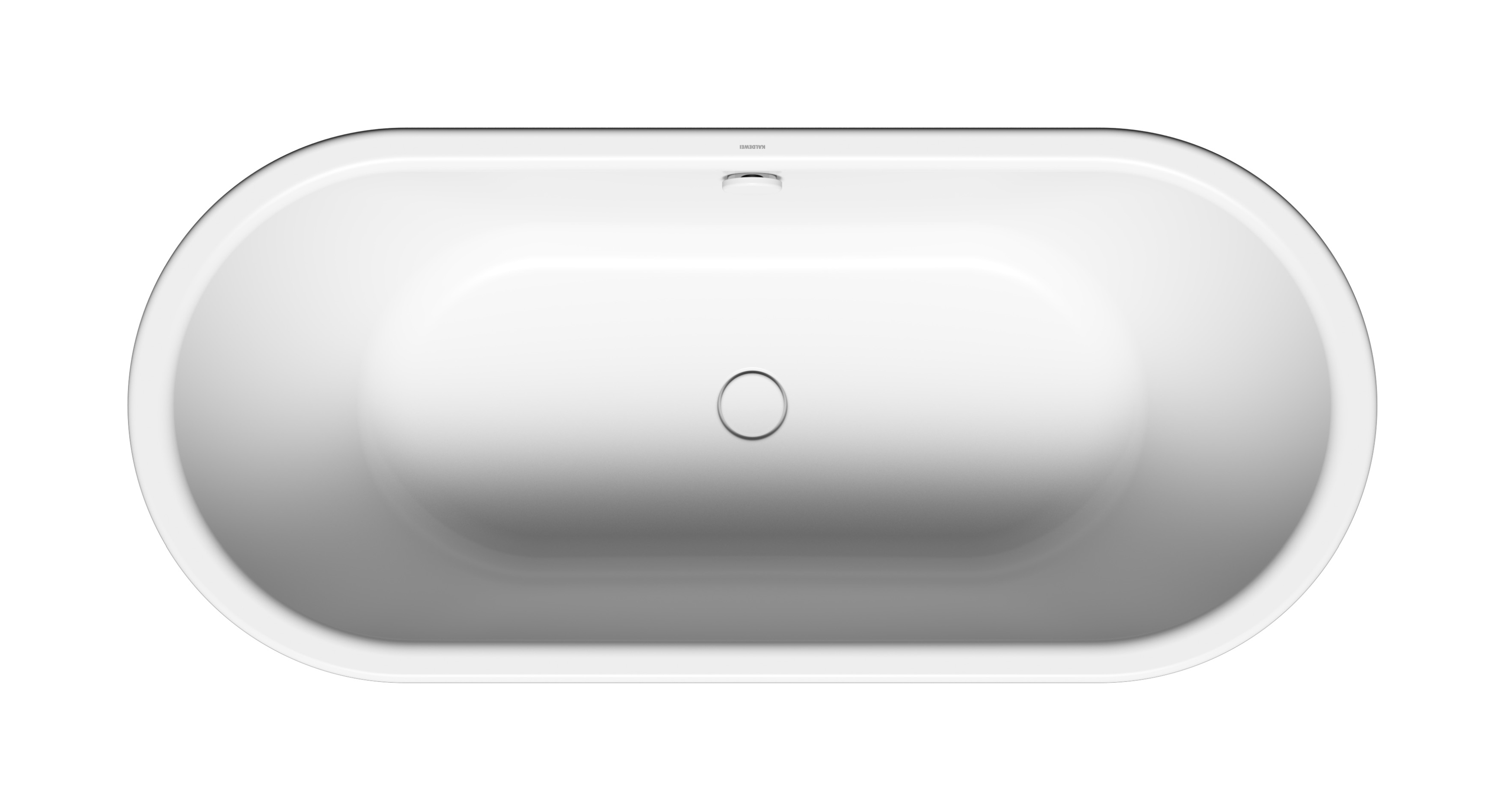 Kaldewei Meisterstück Classic Duo Oval térben álló kád 170x75 cm ovális fehér 200140403001