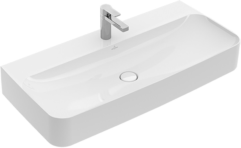 Villeroy & Boch Finion mosdótál 100x47 cm négyszögletes klasszikus fehér 4168A2R1