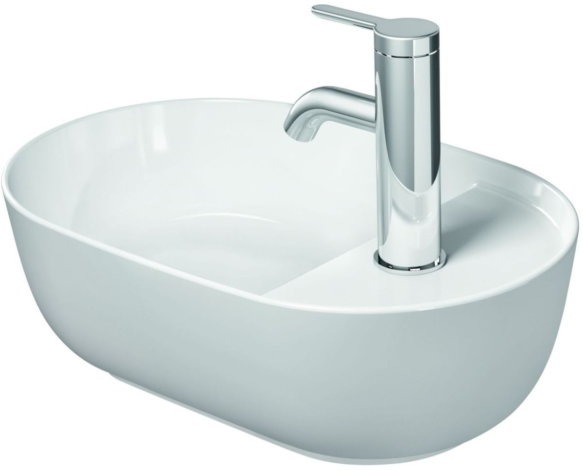 Duravit Luv mosdótál 42x27 cm ovális mosdótálak fehér 0381420000