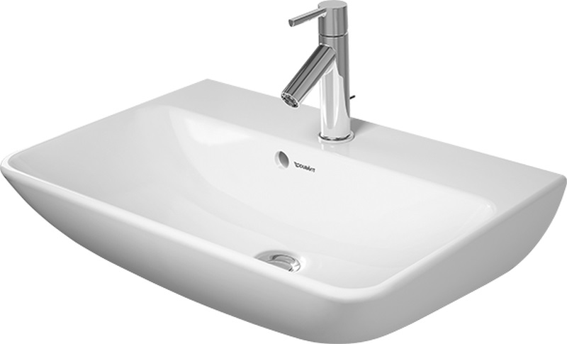 Duravit ME by Starck mosdótál 60x40 cm négyszögletes klasszikus fehér 2343600000