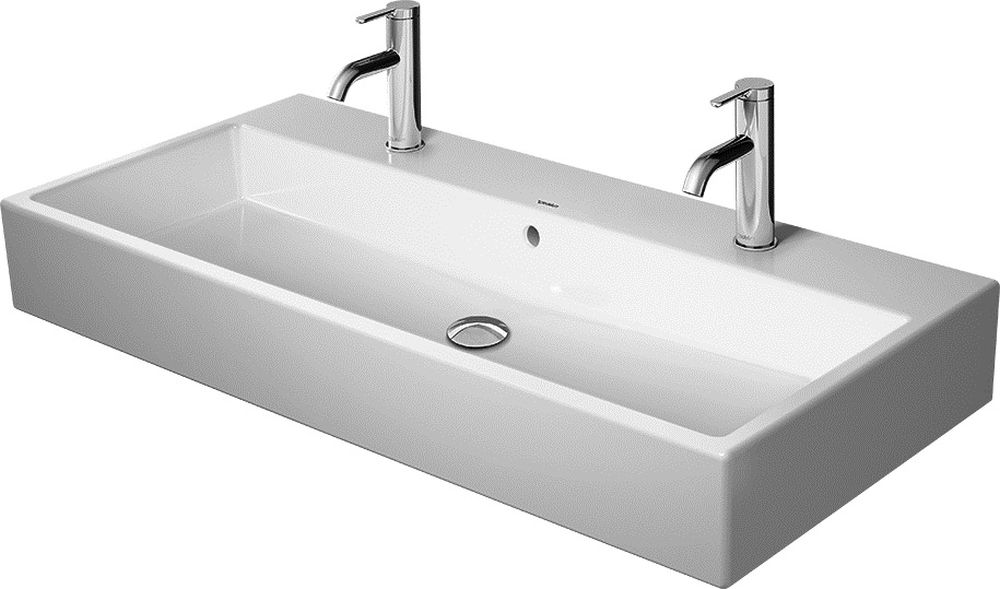 Duravit Vero Air mosdótál 100x47 cm négyszögletes klasszikus-beépíthető fehér 2350100072