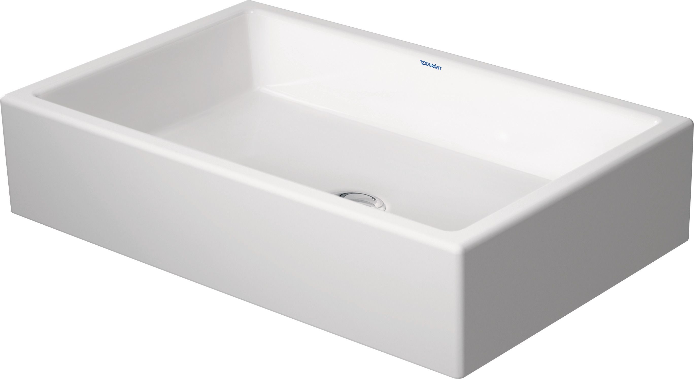 Duravit Vero Air mosdótál 60x38 cm négyszögletes mosdótálak fehér 2351600000