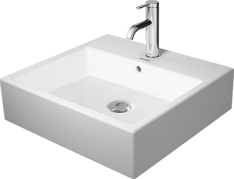 Duravit Vero Air mosdótál 50x47 cm négyszögletes mosdótálak fehér 2352500041