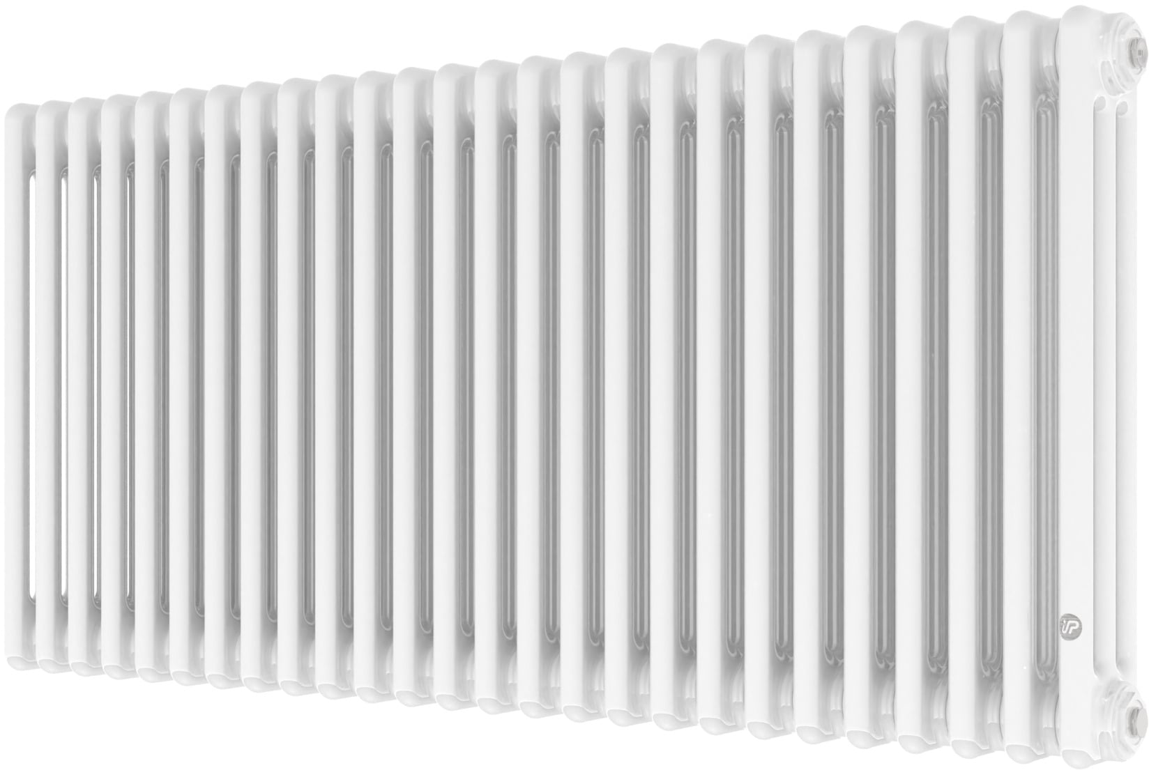 Instal Projekt Tubus 3 szobai radiátor 57x119 cm podłączenie oldalsó fehér TUB3-050/26