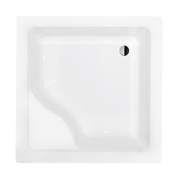Besco Igor négyzet alakú zuhanytálca 90x90 cm fehér #BAI-90