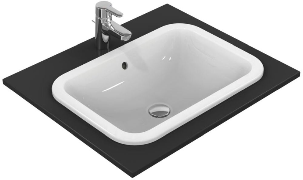 Ideal Standard Connect mosdótál 58x41 cm négyszögletes süllyesztett fehér E505901