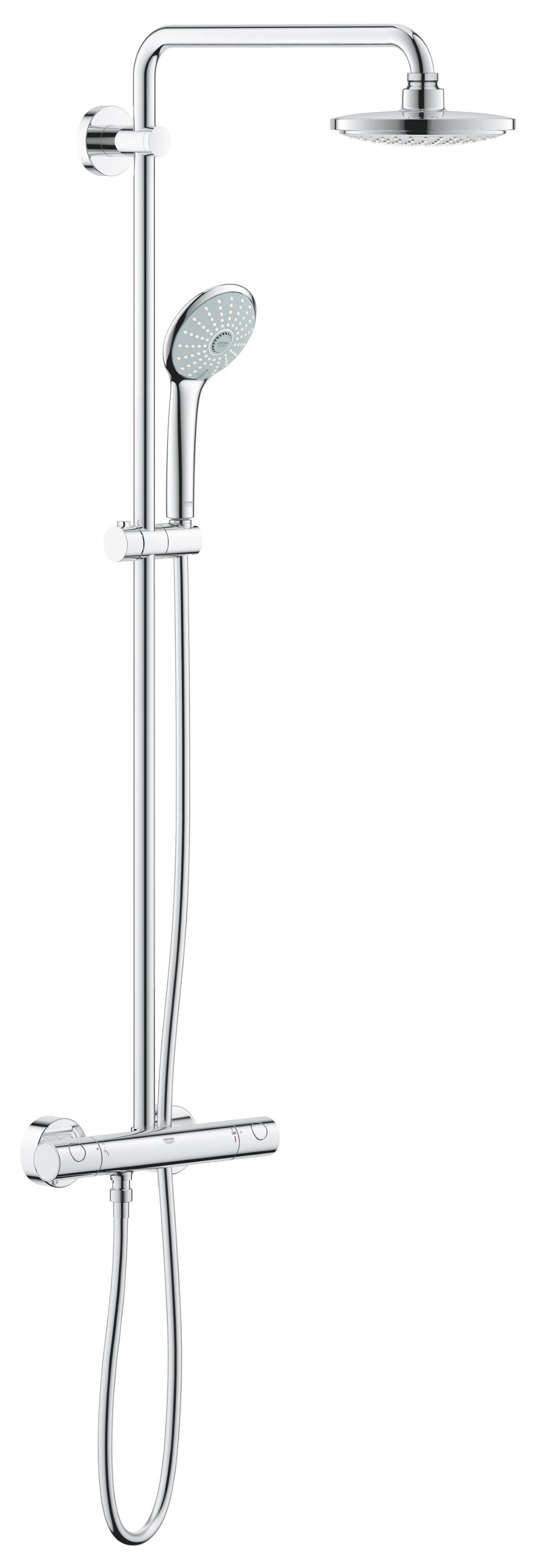 Grohe Euphoria zuhany készlet fal termosztáttal Igen StarLight Chrome 27296001